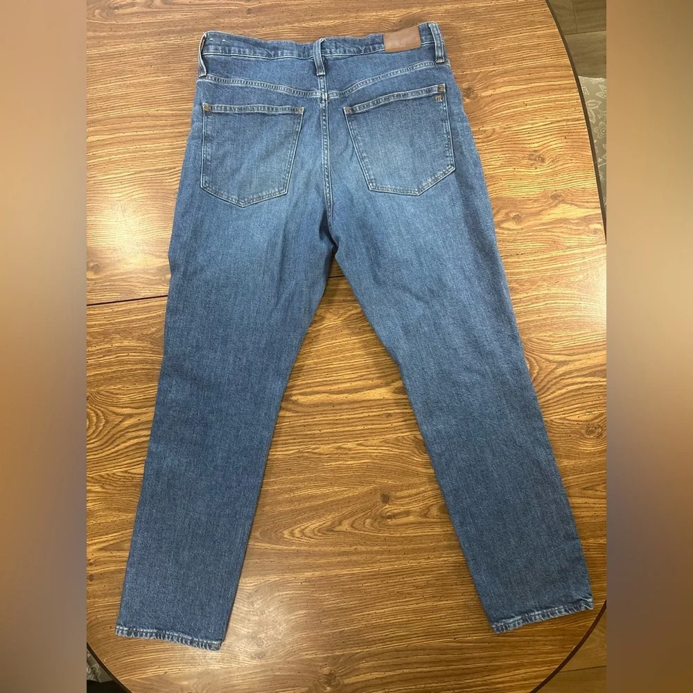 Madewell The High Rise Slim Boyjean Size 31 - Picture 5 of 10